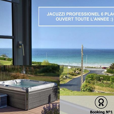 Jacuzzi Professionel Les Pieds Dans L'Eau Plage A 50 M Trevou-Treguignec Exterior foto
